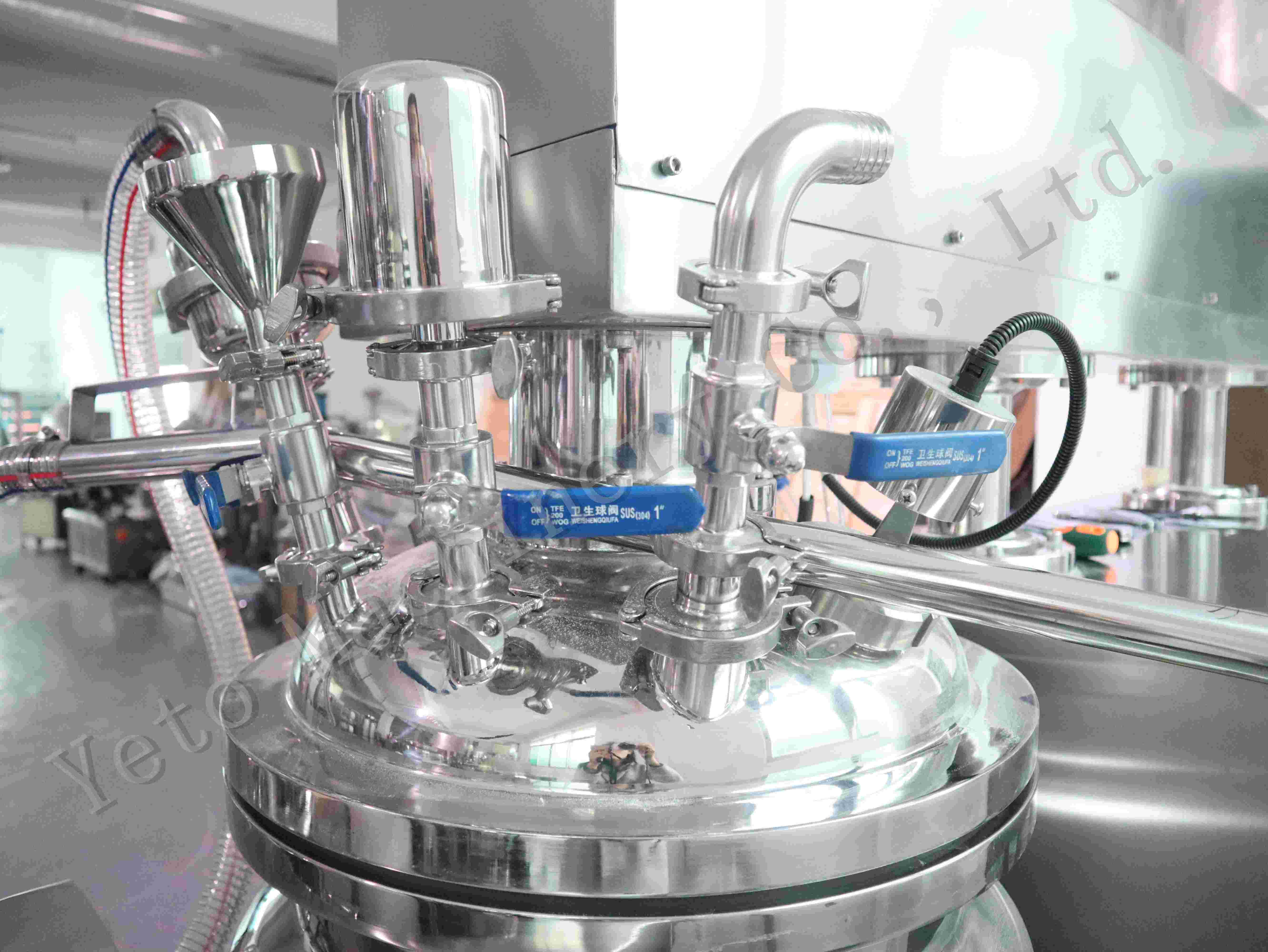 Vacuum emulsifier homogenizer main pot cover Vacuum emulsifier homogenizer main pot cover