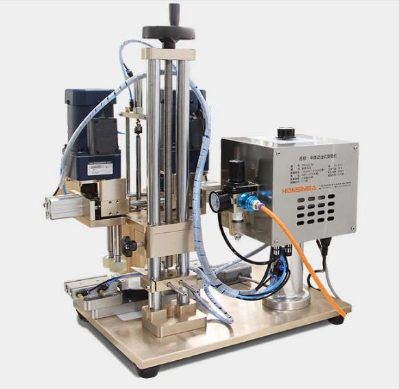 Semi automatic Essential Oil Bottle Capping Machine
